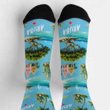 Aruba Caribisch eiland vuurtoren reis souvenir