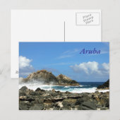 Aruba, Caribisch gebied Briefkaart (Voorkant / Achterkant)