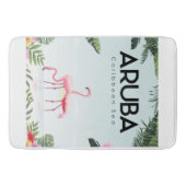 Aruba Caribisch Zee Flamingo | Grappige Flamingo Badmat (Voorkant)