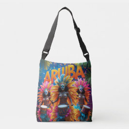 Aruba carnaval viering crossbody tas