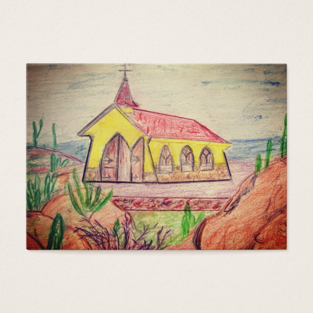 Aruba Church Visitekaartje (Voorkant)