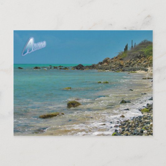 Aruba Coastline Briefkaart (Voorkant)