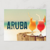 Aruba cocktails briefkaart (Voorkant)