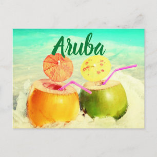 Aruba coconuts briefkaart