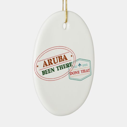 Aruba daar Gedaan dat Keramisch Ornament (Rechts)