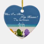 ARUBA, DE CARIBBEAN-BEACH LOVER GIFT ORNAMENT (Voorkant)