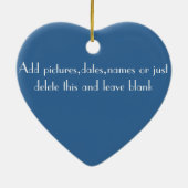 ARUBA, DE CARIBBEAN-BEACH LOVER GIFT ORNAMENT (Achterkant)