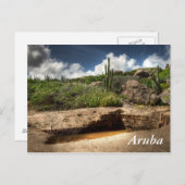 Aruba, de gouden haast is voorbij briefkaart (Voorkant / Achterkant)