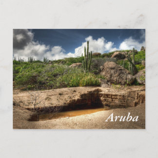 Aruba, de gouden haast is voorbij briefkaart
