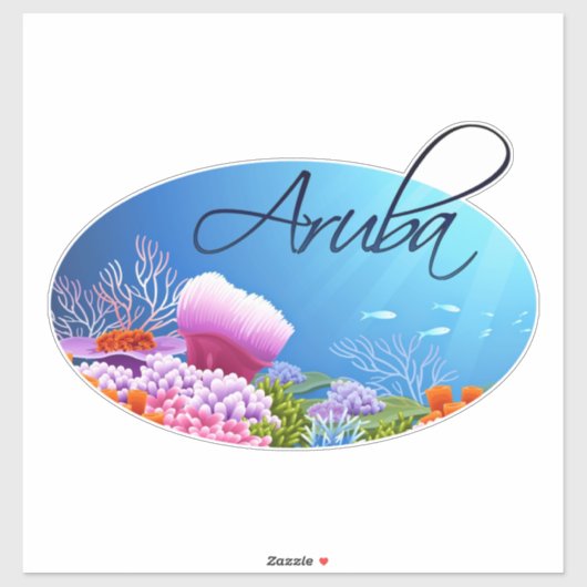 Aruba-decal Sticker (Vel)