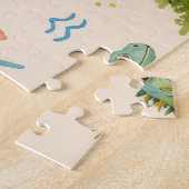 Aruba divi boom, ezel, leguaan, cactus legpuzzel (Zijkant)