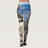 Aruba Divi Divi - Boom en oceaan Leggings (Achterkant)