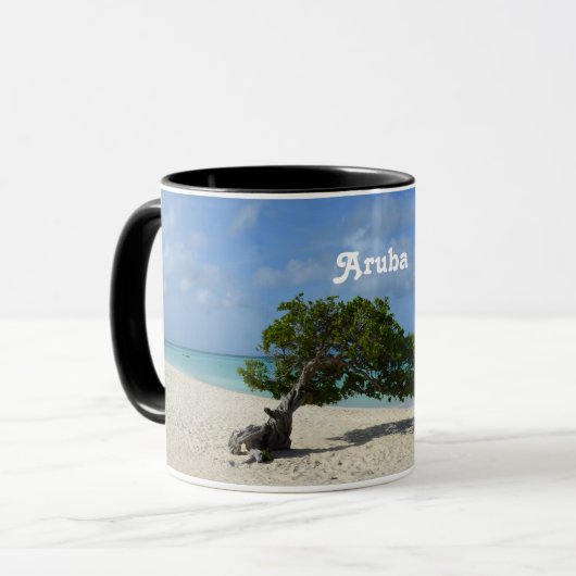 Aruba Divi Divi Tree Mok (Voorkant links)