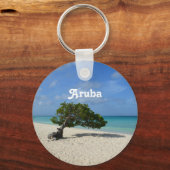 Aruba Divi Divi Tree Sleutelhanger (Voorkant)