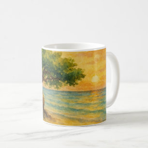 Aruba Eagle Beach Divi Tree Gouden Uur Koffiemok