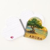 Aruba Eagle Beach Divi Tree Gouden Uur Notitieboek (Binnen)
