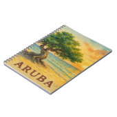 Aruba Eagle Beach Divi Tree Gouden Uur Notitieboek (Linkerzijde)