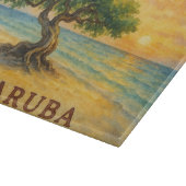 Aruba Eagle Beach Divi Tree Gouden Uur Snijplank (Hoek)