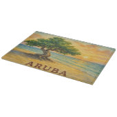 Aruba Eagle Beach Divi Tree Gouden Uur Snijplank (Hoek)