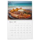 Aruba één gelukkig eiland kalender (Feb 2027)