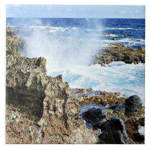 Aruba, eiland Caribische Zee Tegeltje