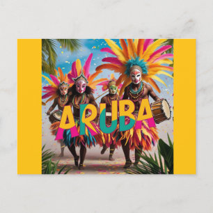 Aruba eiland verslaat stijgende feestdagenkaart