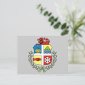 aruba embleem briefkaart (Staand voorkant)