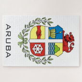 aruba embleem legpuzzel (Horizontaal)