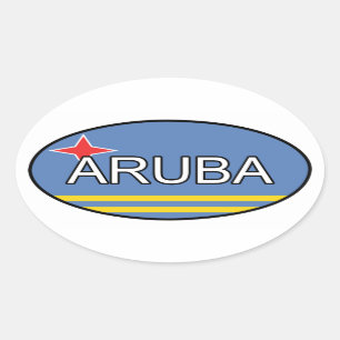 Aruba euro Sticker