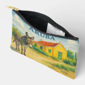 Aruba Ezel en Cunucu Huis Aquarel Etui (Open)