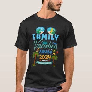 ARUBA Familie Vakantie 2024 Strandreis Zomervakant T-shirt