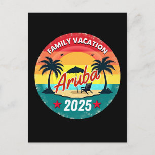 Aruba Familievakantie 2025 Familiereis Briefkaart
