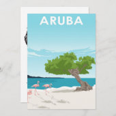 Aruba Feestdagenkaart (Voorkant / Achterkant)