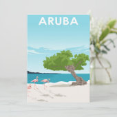 Aruba Feestdagenkaart (Staand voorkant)