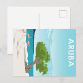 Aruba Feestdagenkaart (Voorkant / Achterkant)