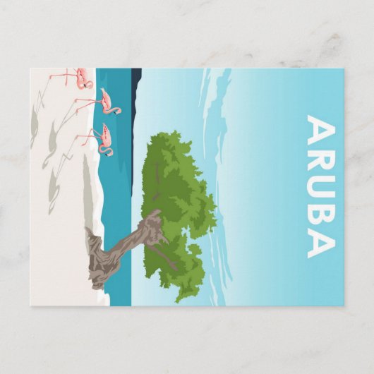 Aruba Feestdagenkaart (Voorkant)