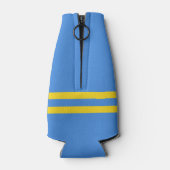 Aruba Flag Flesjeskoeler (Achterkant)