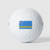 Aruba Flag Golfballen (Voorkant)
