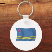 Aruba Flag Keychain (Voorkant)