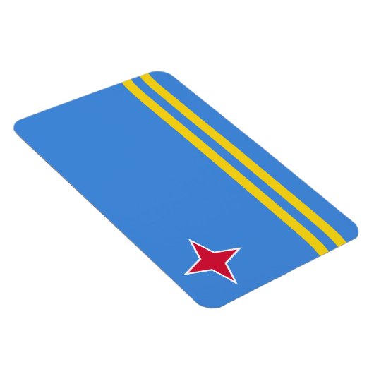 Aruba Flag Magneet (Rechterzijde)