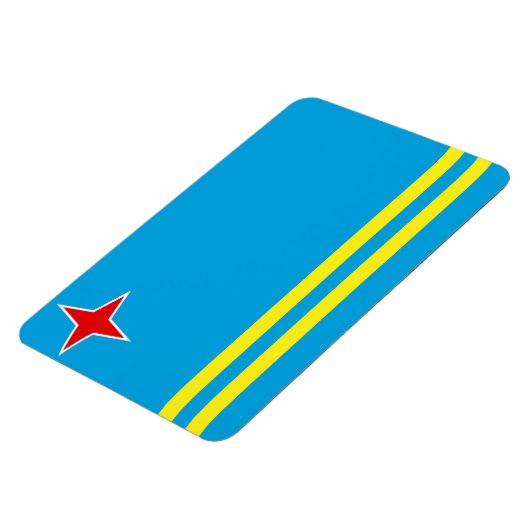 Aruba Flag Magneet (Linkerzijde)