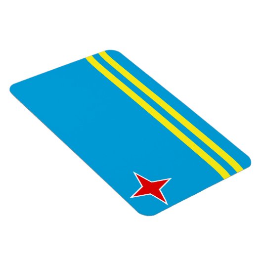 Aruba Flag Magneet (Rechterzijde)