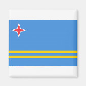 Aruba Flag Magneet (Voorkant)