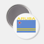 Aruba Flag Magneet (Voorkant / Achterkant)