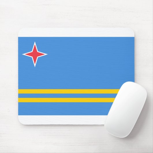 Aruba Flag Muismat (Met muis)
