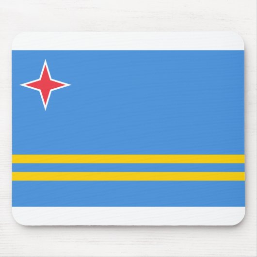 Aruba Flag Muismat (Voorkant)