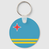 Aruba Flag Sleutelhanger (Voorkant)