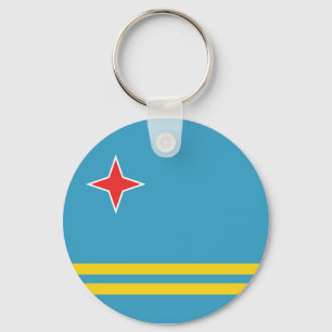 Aruba Flag Sleutelhanger