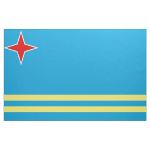 Aruba Flag Stof