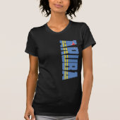 Aruba Flag T-shirt (Voorkant)